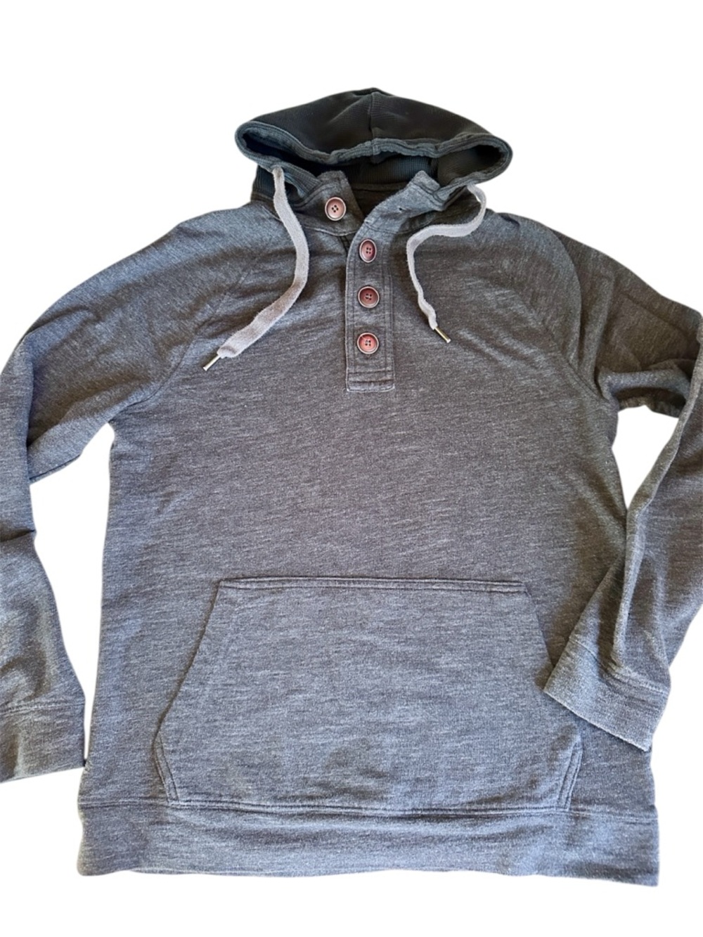 Porter & Ash LONDON | Men’s Pullover Hoodie | Size Medium | Classic Grey